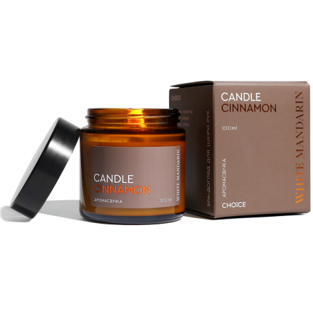 Aromalight «CANDLE CINNAMON» SPA-care for the skin of the hands