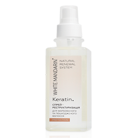 Restructuring spray for coloured and damaged hair. PROTECTION